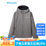 Columbia哥伦比亚户外冲锋衣男士户外登山爬山单层连帽防风衣外套RE2433 026 M