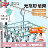太力晾衣架夹袜子晾衣架内衣防风家用防滑夹子晒袜子神器 23夹 1个
