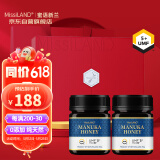 蜜语新兰 麦卢卡蜂蜜5+新西兰蜂蜜礼盒UMF5+250g*2 端午节礼物送长辈父母