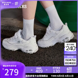 斯凯奇（Skechers）女鞋夏季厚底老爹鞋百搭透气熊猫鞋软底舒适外穿休闲运动鞋11959