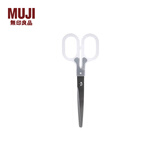 无印良品 MUJI 不锈钢剪刀 E6S4240 手帐剪刀 文具 无色 约15.5cm