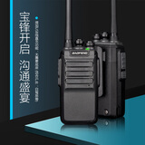 宝锋（BAOFENG）BF-888S 对讲机【双台装】飞豹版 商业远距离民用专业大功率户外自驾专业手台黑灰色