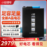  小哈电动车锂电池60V45AH 大容量 雅迪爱玛台铃电池配充电器17A