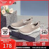 斯凯奇（Skechers）女鞋夏季懒人一脚蹬健步鞋透气舒适软底外穿户外休闲运动鞋15600