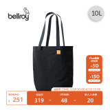 Bellroy澳洲 City Tote 10L 春季新款乐游托特包可折叠便携购物袋单肩包 墨黑色 10L（New