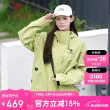 骆驼男女装三合一冲锋衣外套秋冬新款抓绒内胆防风防水夹克外套