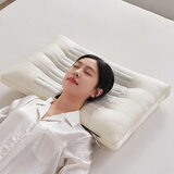 五星级酒店专用蚕丝颈椎枕决明子硬枕头枕芯护颈椎助睡眠成人家用 决明子蚕丝枕米黄- 单只