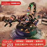 若客（ROKR）重装战地蝎 金属拼装模型玩具机械甲虫昆虫积木毕业生日礼物男孩