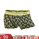 卡尔文·克莱恩（Calvin Klein）奢侈品男装男装 CK内裤男士单条装平角内裤 10425新年礼物送男友 黄色 M