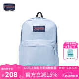 JANSPORT杰斯伯双肩包男旅行背书包电脑包女休闲学生校园情侣520 4QUT7G7雾霾蓝-带侧边袋