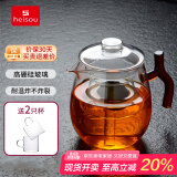 heisou围炉煮茶专用公道杯玻璃耐高温带茶漏一体高端分茶器500ml KC690