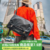 光影行星（GYXX）盖亚斜挎包单反相机包单肩大容量防水男女适用专业斜挎摄影包 黑-大【可装1机2镜,16寸电脑】
