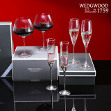 WEDGWOOD王薇薇VeraWang公爵夫人红酒杯高脚酒杯水晶杯对杯 结婚礼物