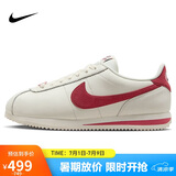 耐克NIKE女子休闲鞋板鞋阿甘鞋CORTEZ新年红运动鞋FZ5167-133帆白36.5