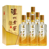 泸州老窖 八年窖头曲 臻传陆号 浓香型白酒 52度500ml*6瓶整箱 送礼