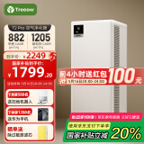 树新风空气净化器除甲醛异味除菌除过敏认证家用宠物大空间全效T2pro净化器【家电国家补贴】