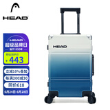 海德（HEAD）行李箱男铝框拉杆箱女24英寸密码箱旅行箱子国家地理