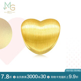 周生生黄金转运珠爱心足金珠子男女情侣手串不含绳81322C定价