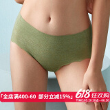 伊维斯 蕾丝女士内裤收腹提臀女士内衣亲肤透气时尚 绿色（薄荷曼波绿） 1条 L （165/95）