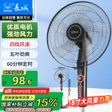 长城（CHANGCHENG）电风扇落地扇18吋五叶风扇摇头商务电扇居家办公立式风扇大功率大风量工业扇交流定频风扇FS-45