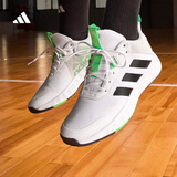 adidas OWNTHEGAME 2.0团队款实战运动篮球鞋男子阿迪达斯官方   白/黑/绿   41