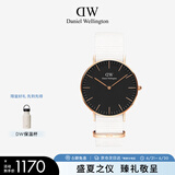 丹尼尔惠灵顿（DanielWellington）DW手表男女情侣表36mm尼龙带欧美石英腕表父亲节日礼物DW00100310