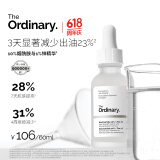 THE ORDINARY10%烟酰胺+1%锌提亮控油收毛孔淡痘印胺锌三控精华原液60ml
