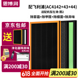 思博润 美国3M-HEPA滤材 配飞利浦空气净化器过滤网滤芯 适用飞利浦AC4074 4072 AC4142+43+44标准版