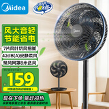美的（Midea）【超远送风】家用电风扇落地扇 七叶办公室卧室轻音电扇立式大风量节能易拆洗节能宿舍电扇SAE35CB