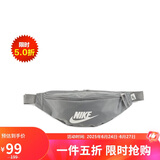 耐克（NIKE）男女腰包 单肩包斜挎包胸包休闲包DB0490-084 灰色