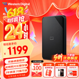 西部数据（WD）6TB 移动硬盘 USB3.0 SE系列 2.5英寸 机械硬盘 笔记本电脑外接 外置存储办公 大容量家庭存储