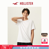 HOLLISTER24夏款经典小海鸥情侣基础款短袖T恤男装女装KI324-4042 白色 M (180/100A)