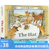 英文原版 The Hat 帽子 纸板书 汪培珽第五阶段 名家Jan Brett 儿童启蒙图画故事书 绿山墙