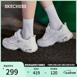 斯凯奇（Skechers）520送女友女鞋夏季厚底老爹鞋透气熊猫鞋软底休闲运动鞋11959