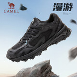 骆驼（CAMEL）【漫游】运动鞋新款男鞋网面透气复古休闲百搭厚底增高慢跑步鞋子