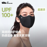 蕉下（beneunder）防晒口罩女防晒面罩防紫外线高颜值薄款脸基尼漫暮黑