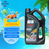 福斯（FUCHS）全合成机油高性能润滑油泰坦分子油5W-40 4L SP A3B4 养车保养