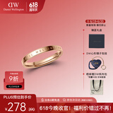 丹尼尔惠灵顿（DanielWellington）dw戒指女时尚玫瑰金对戒男女同款生日礼物送女友DW00400017