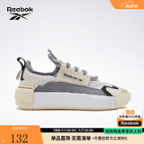 Reebok锐步官方男女SUDECA舒适机能风奶油厚底低帮休闲板鞋 FZ2003 白色/灰色 36.5