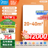美的（Midea）极光S1吸顶灯真超薄客厅大灯卧室灯全光谱led护眼灯智控灯包安装