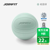 JOINFIT按摩球筋膜球 深层肌肉放松球曲棍穴位足底按摩健身训练球 菘蓝绿