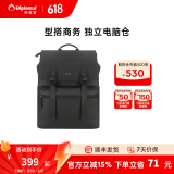 Diplomatdiplomat外交官背包时尚休闲双肩电脑包男高端商务大容量DB-2713L 黑色