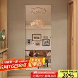 安尔雅 穿衣镜高清超白全身镜子无框粘贴墙卧室客厅试衣镜家用浴室镜7