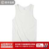马登工装美式棉背心男健身运动老头汗衫无袖t恤跨栏重磅螺纹坎肩打底 银白色 [拍两件立减5元/跑步背心/修身] L 【父亲节礼物 顺丰包邮】