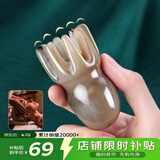 采药师牛角头皮按摩梳子经络刷章鱼八爪鱼头部按摩神器洗头梳牛角经络梳