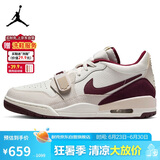 Jordan篮球鞋男AJ312 LEGACY 312蛇年限定运动鞋IB4712-161白/酒红/41