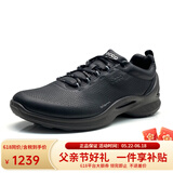 ECCO爱步男鞋运动休闲健步鞋biom系列 缓震舒适跑步鞋经典 837514 黑色-01001（保税仓发货） 45 新批次，特大码不退换
