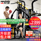 美力德 综合训练器健身器材多功能一体机家用健身房力量站组合器材 升级大飞鸟/沙袋款(不送单车)