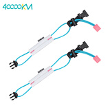 四万公里夜骑反光骑行扎带公路山地骑行神器腿加长骑行束脚裤带2条