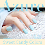 CandyMoyo健康无毒指甲油免烤速干护甲油水性不可撕持久手脚美甲裸色 CMS424 帽贝蓝